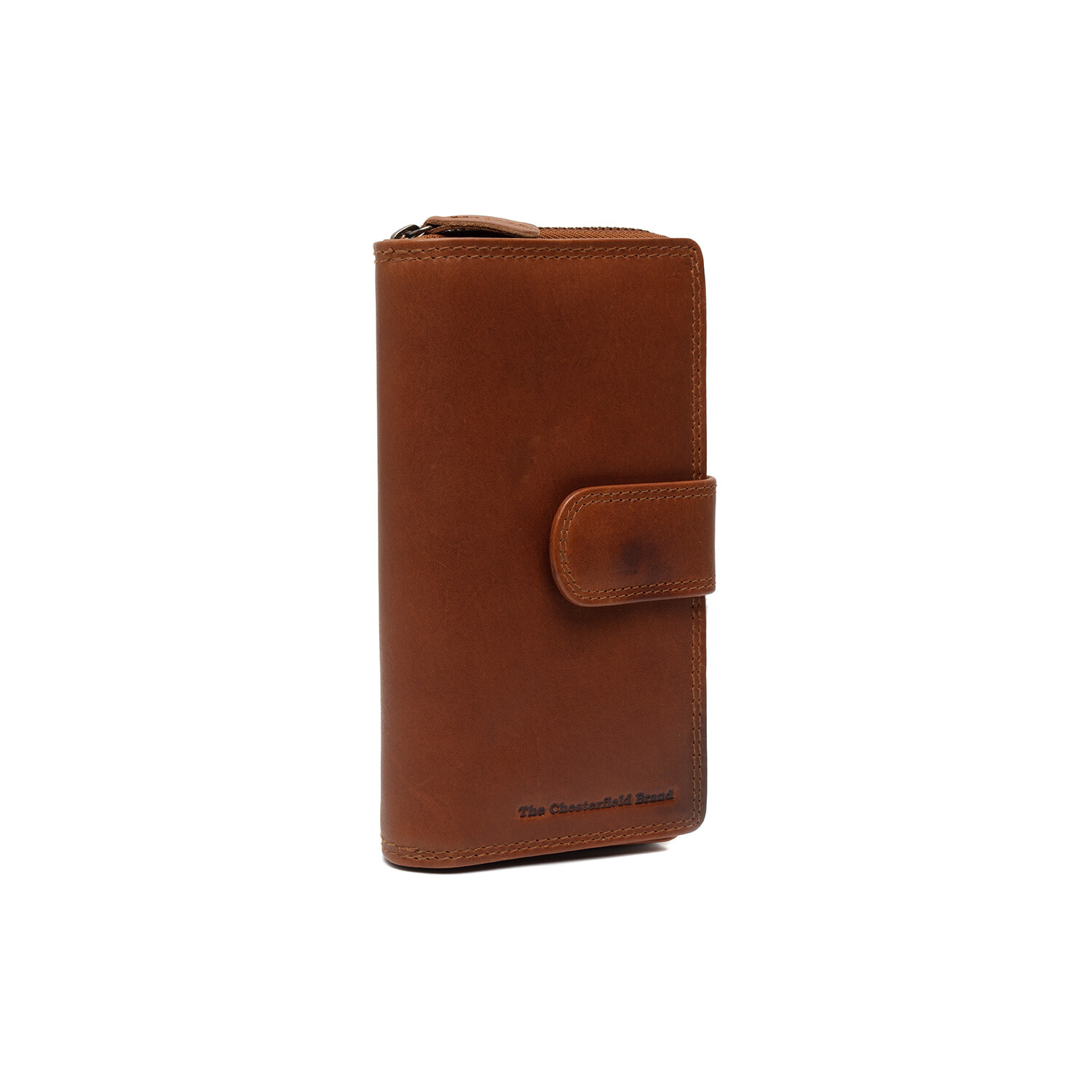 Leather Wallet Cognac Charlotte - The Chesterfield Brand