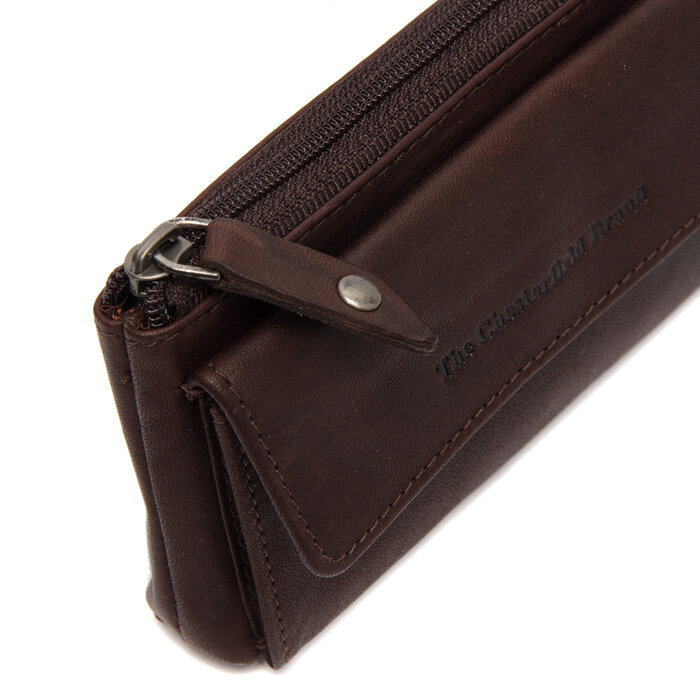 Leather Key Pouch Cognac Oliver - The Chesterfield Brand