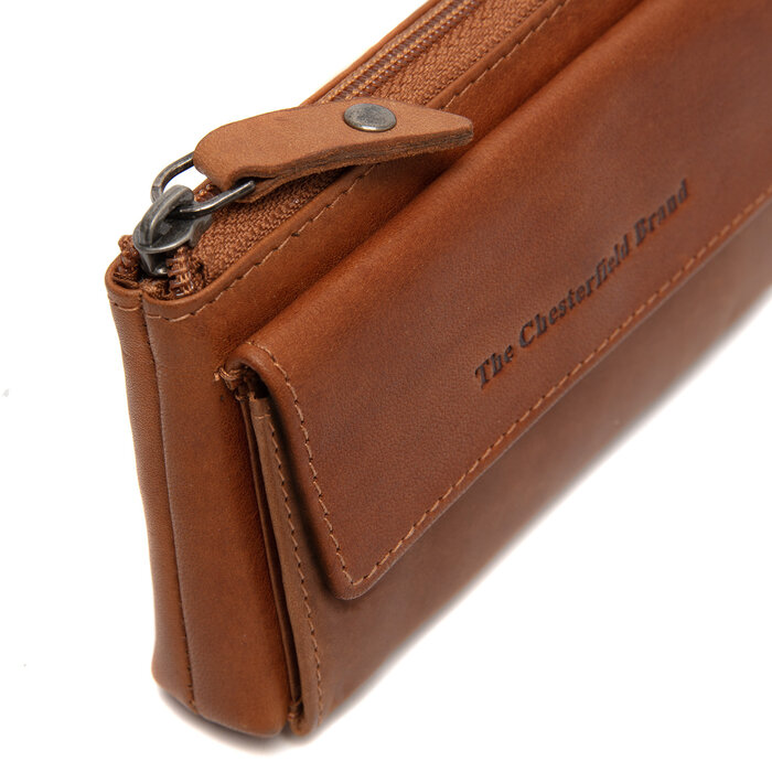 Leather Key Pouch Cognac Oliver - The Chesterfield Brand