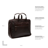 LP LOUIS PHILIPPE laptop bag Brown : : Computers & Accessories