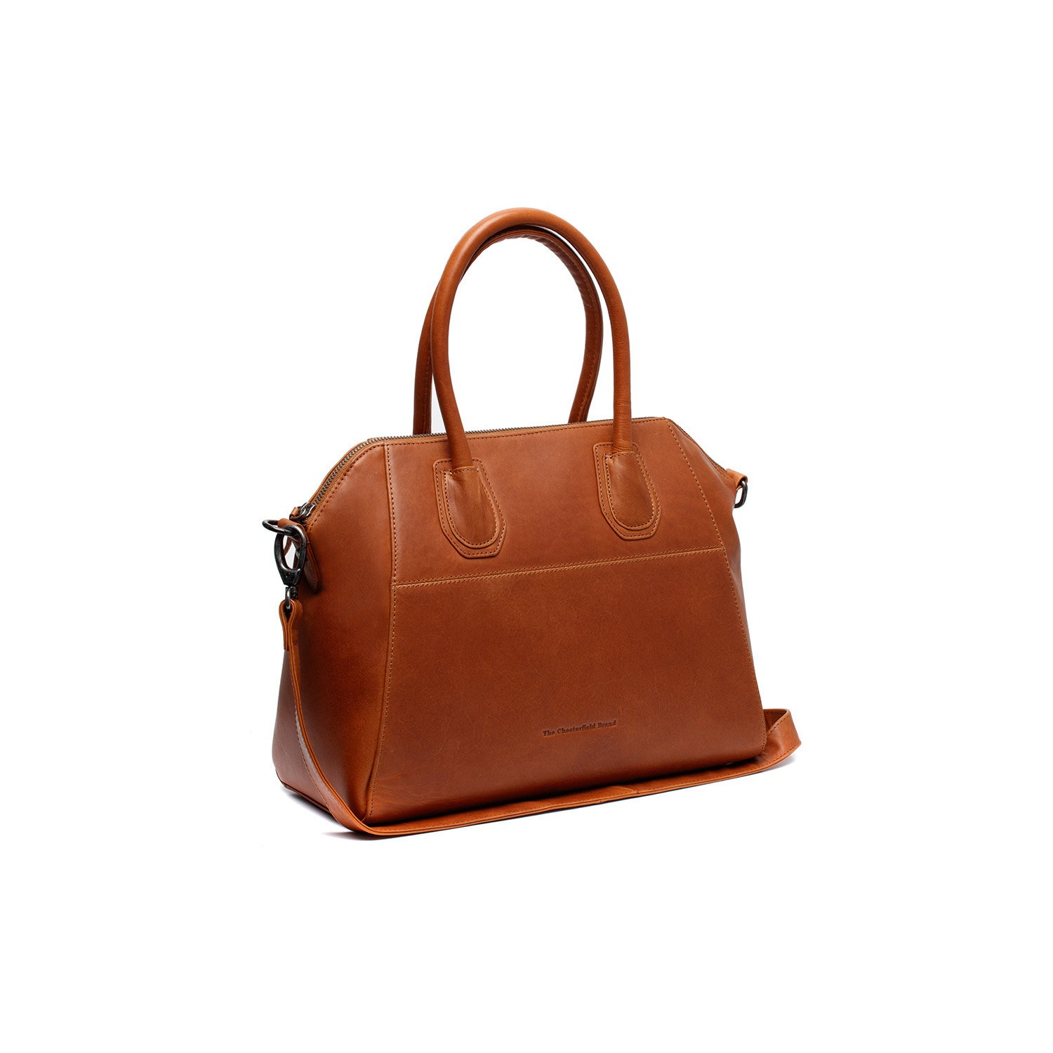 Cognac calfskin handbag - 36H