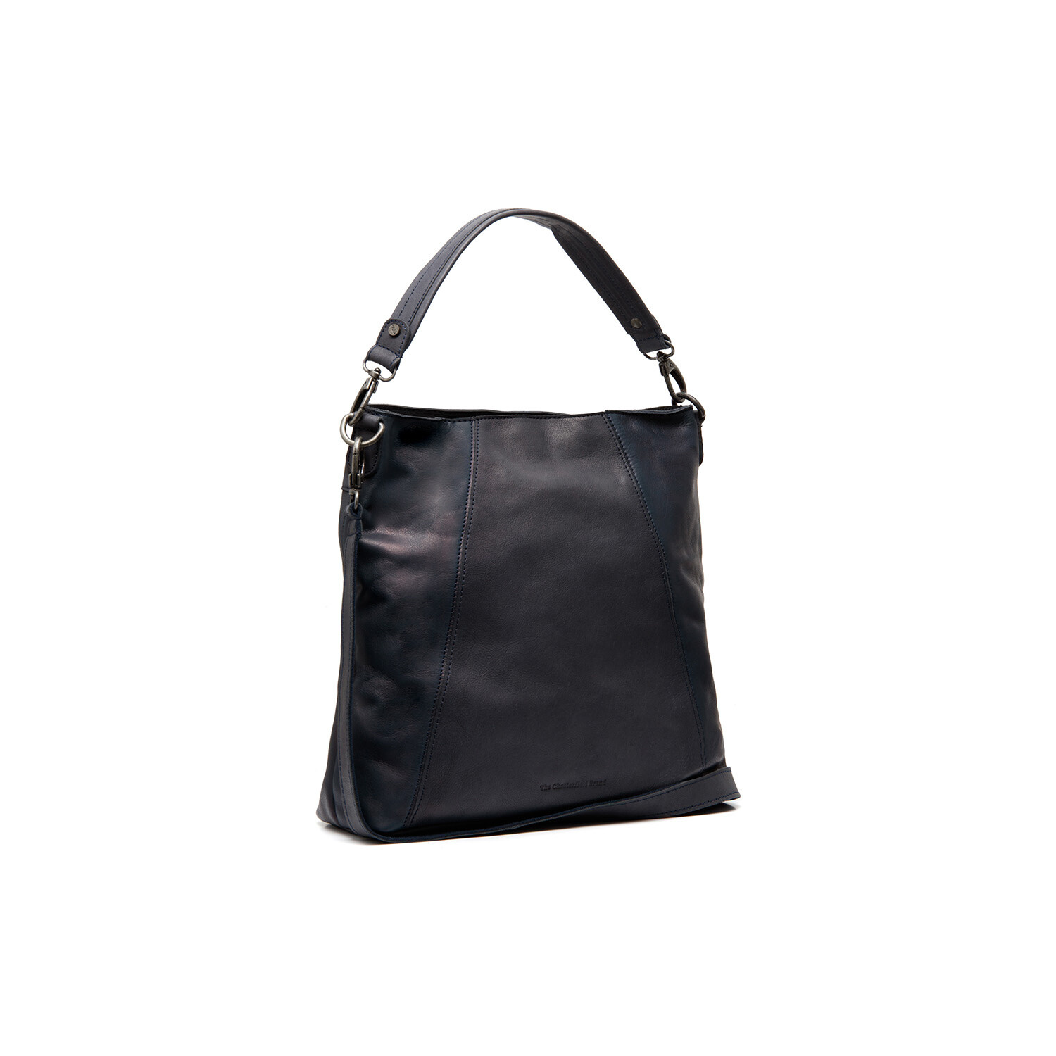 Leather shoulder bag Navy Sintra - The Chesterfield Brand