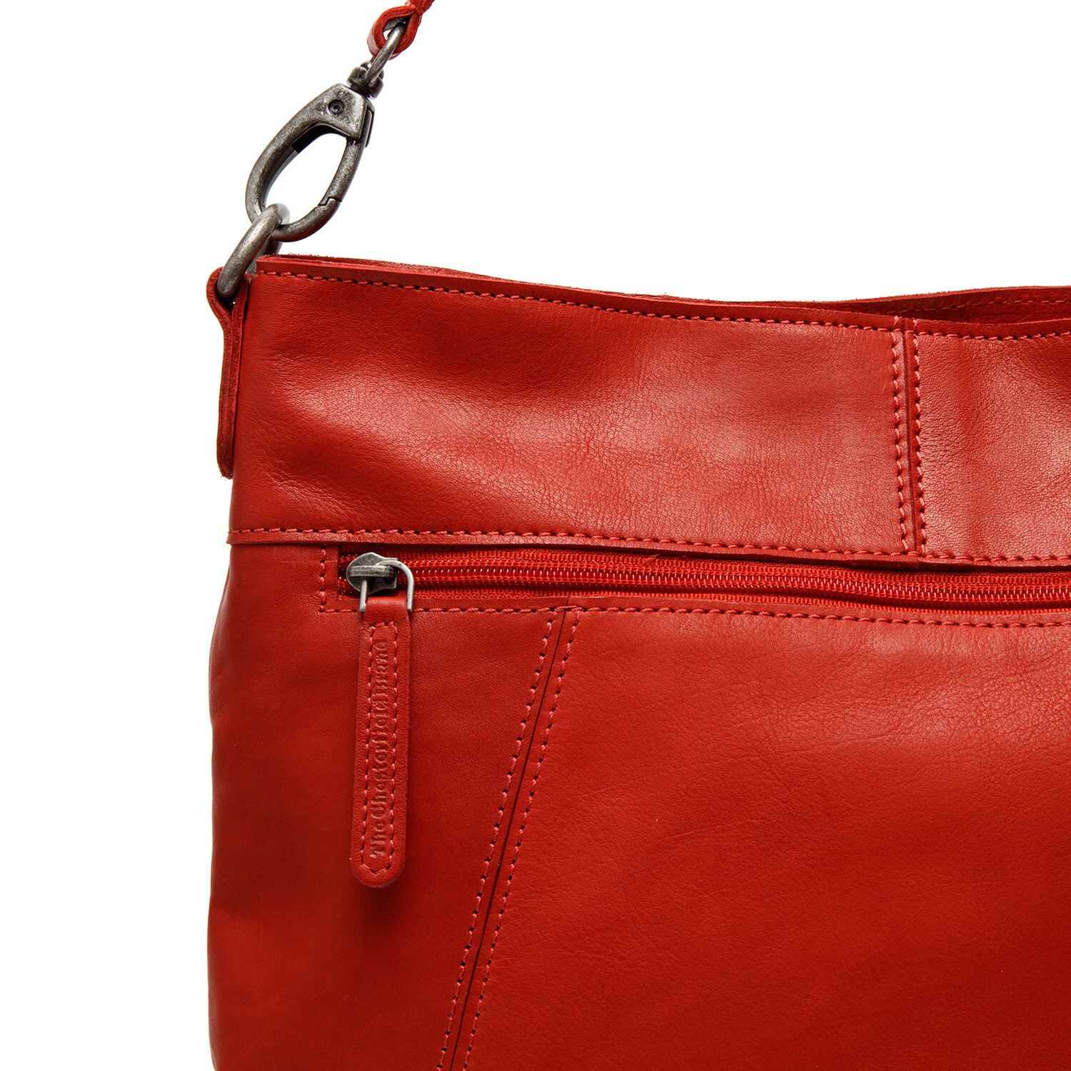 Leather shoulder bag Red Sintra - The Chesterfield Brand