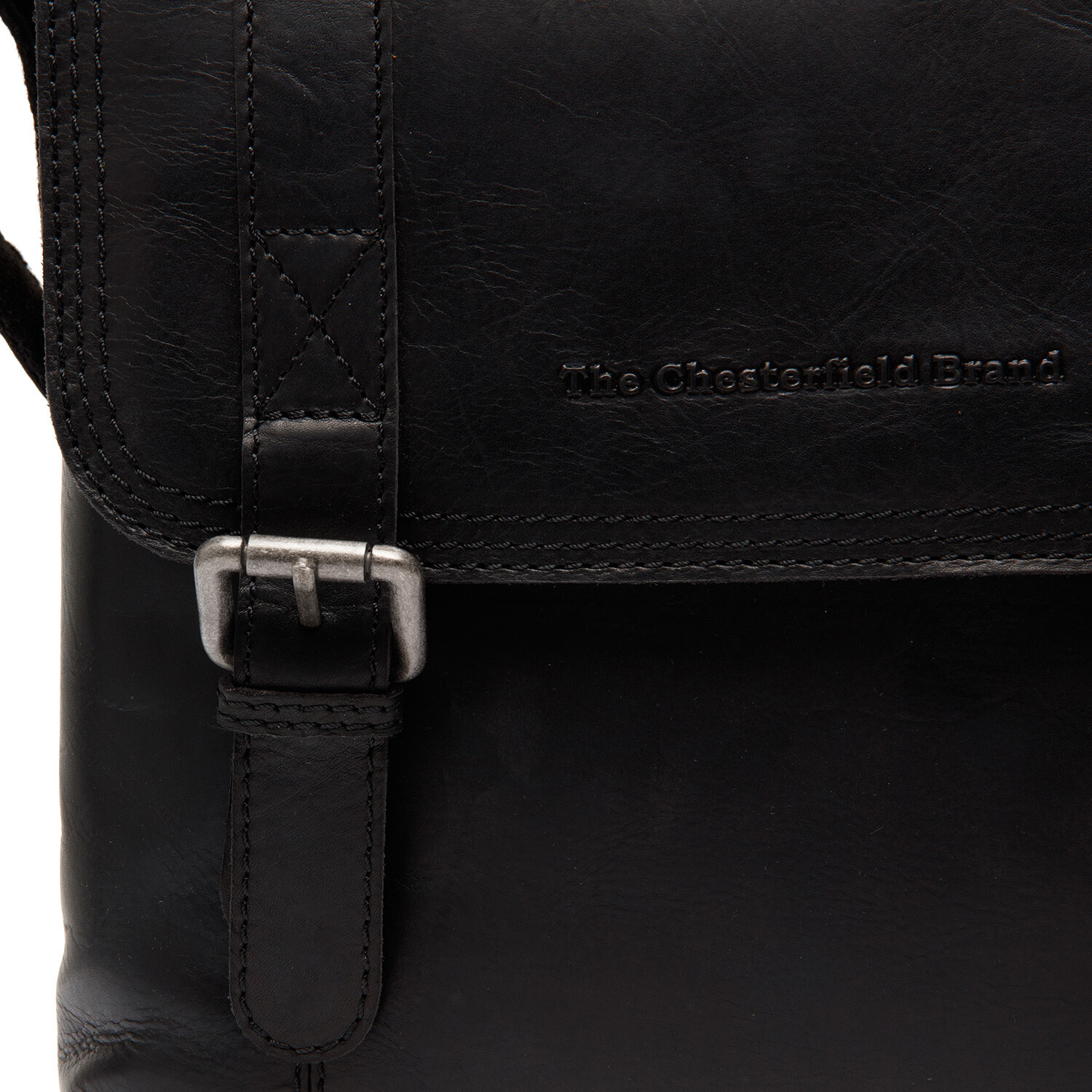 Leather Shoulder Bag Black Adelanto The Chesterfield Brand
