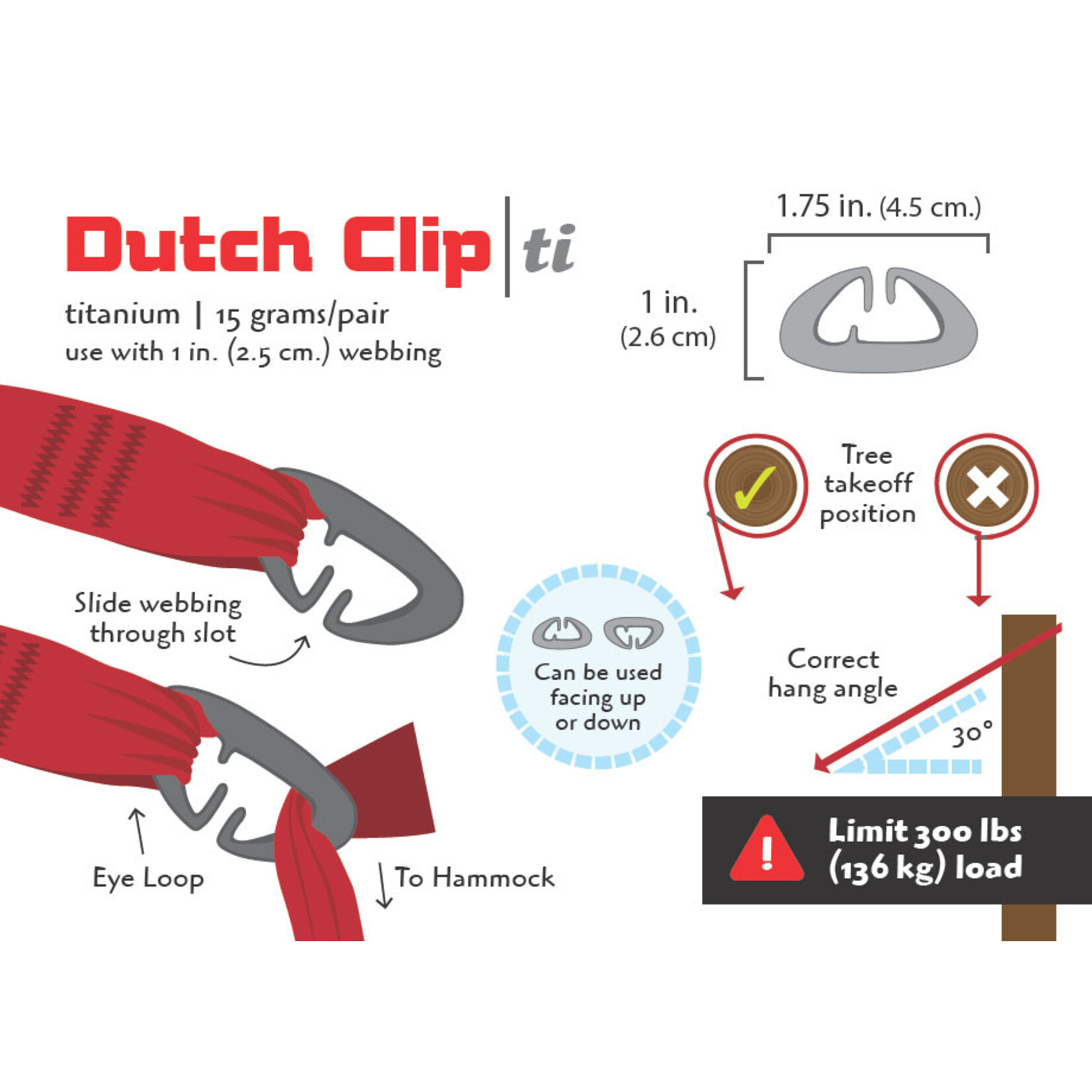 Dutchware Gear Dutchware gear Dutch Clips (set van 2)