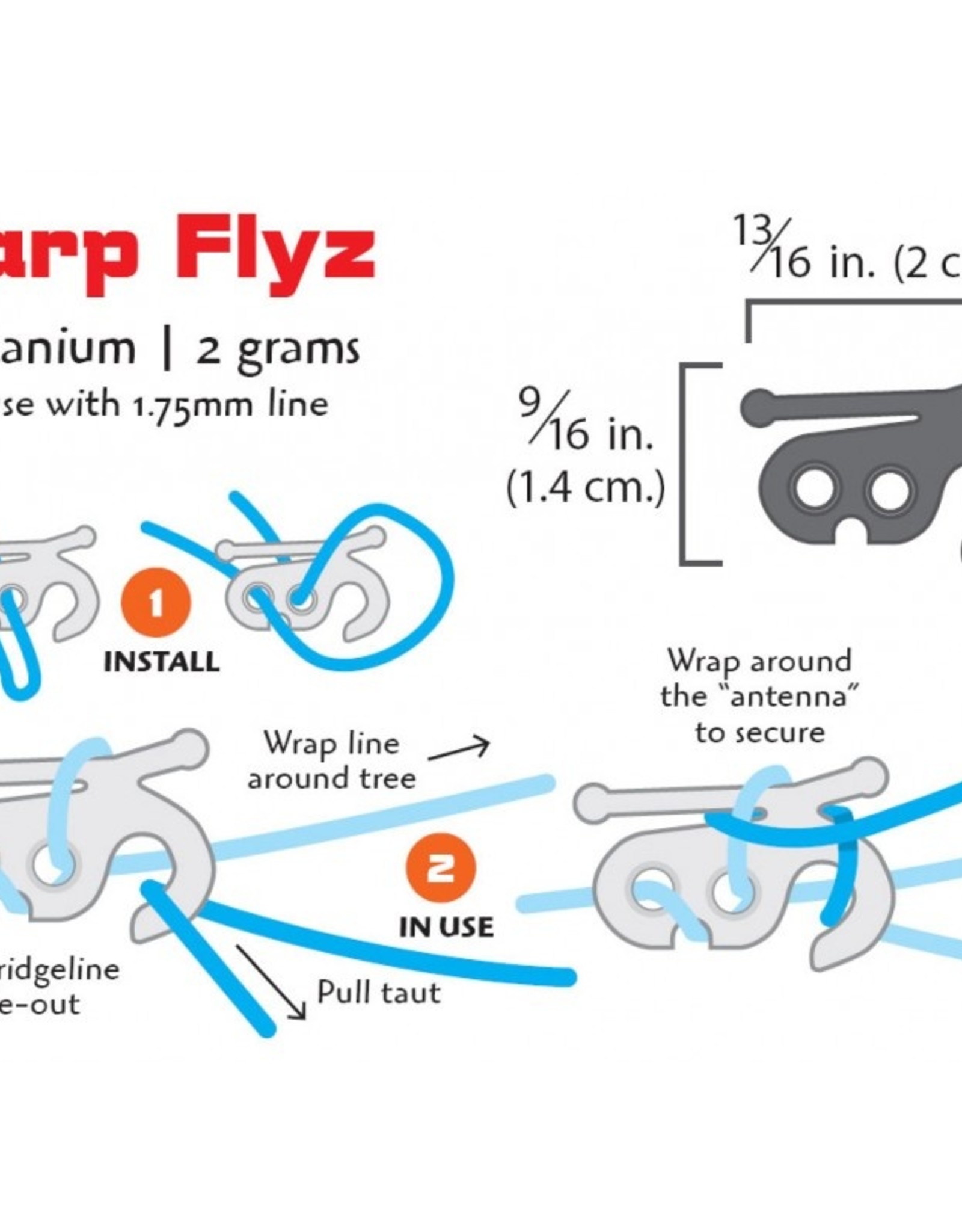 Dutchware Gear Dutchware gear Tarp Flyz (set of 2)