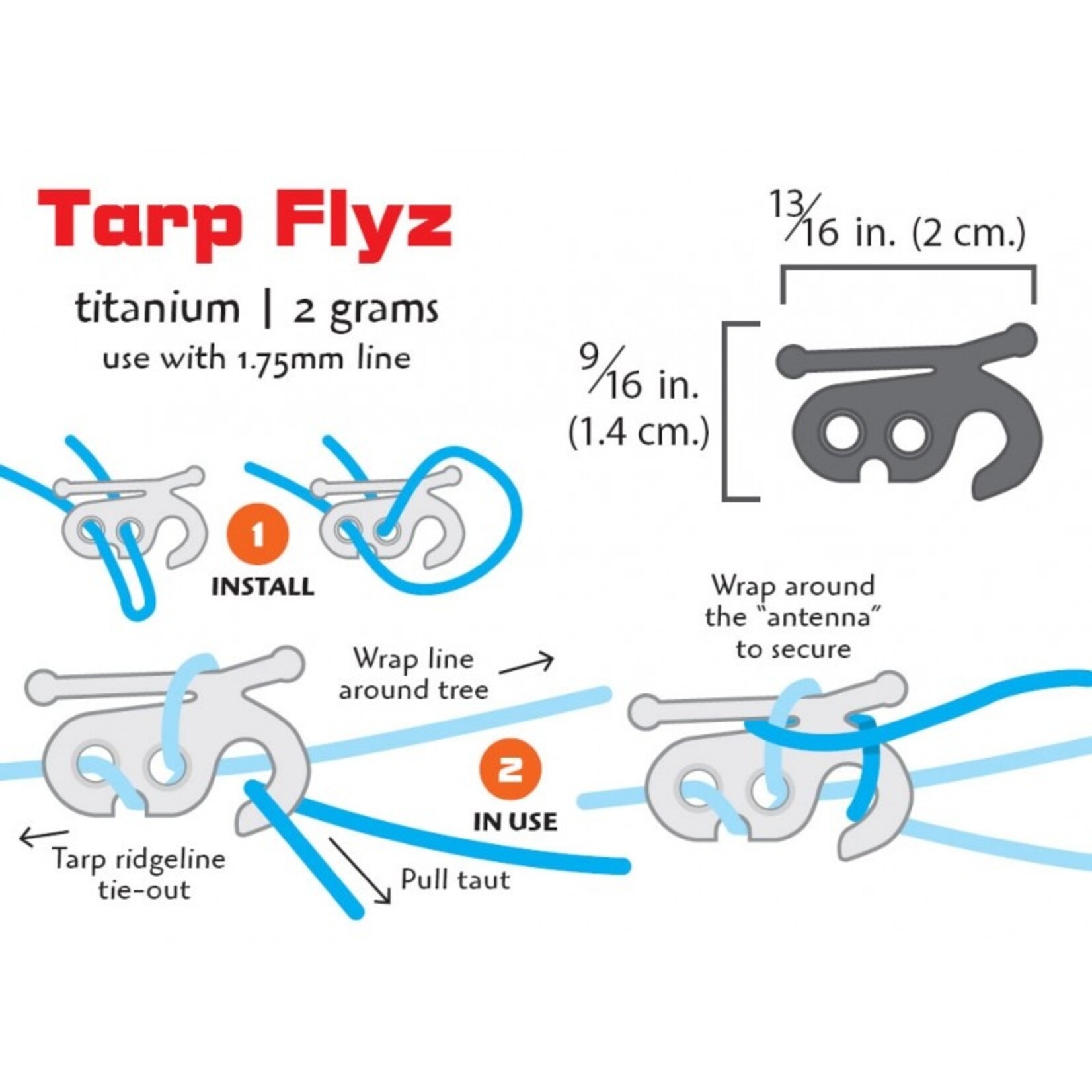 Dutchware Gear Dutchware gear Tarp Flyz (set van 2)