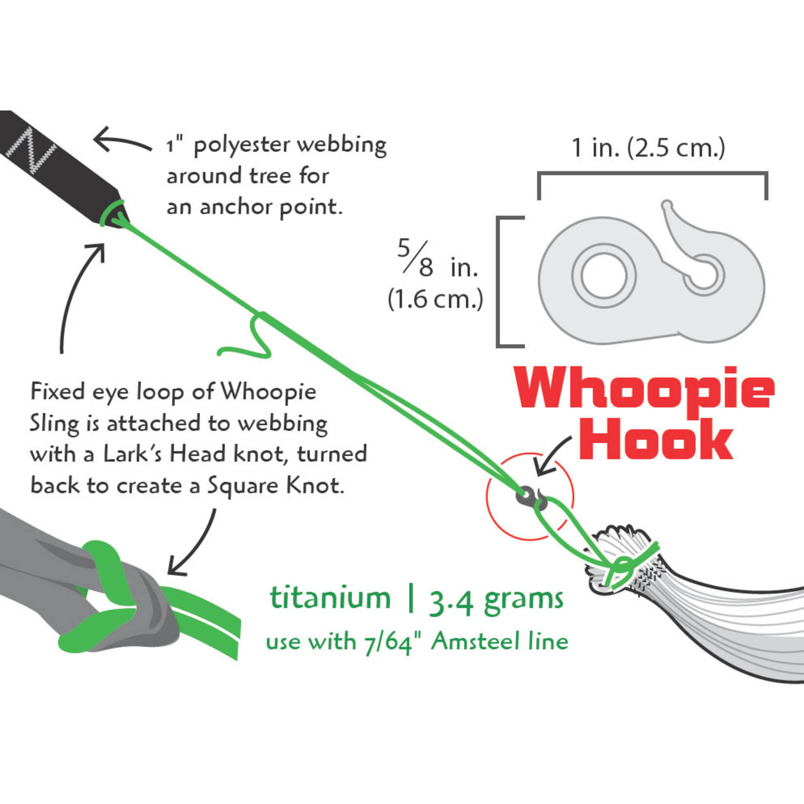 Dutchware Gear Dutchware gear Whoopie Hook (set of 2)