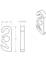 Loopalien Loopalien Guyline kit Hook