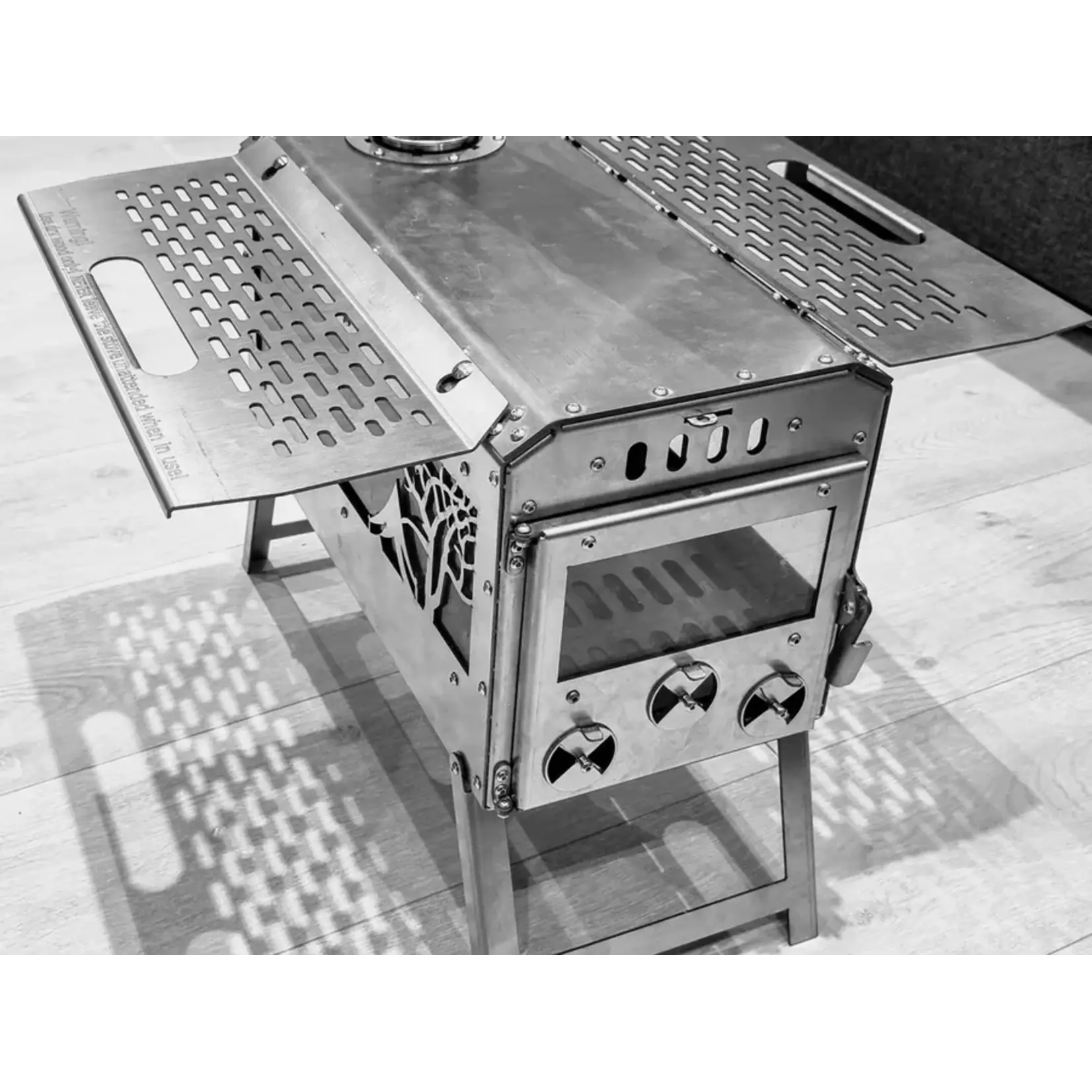 Nortent Nortent Stainless Steel Stove