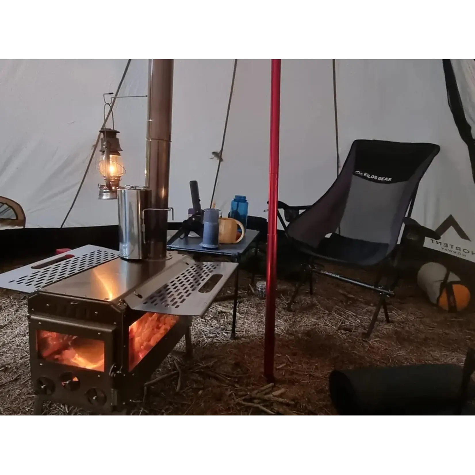Nortent Nortent Stainless Steel Stove