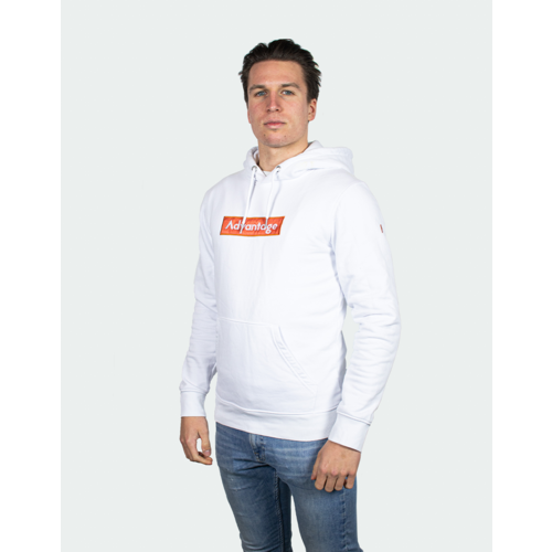Advantage Hoodie Advantage Patch White