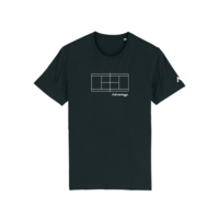 Advantage T-shirt Court Black