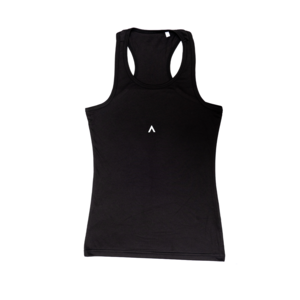 Women sport top 'A' black