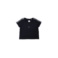 Advantage Crop T-shirt Ribbon Black