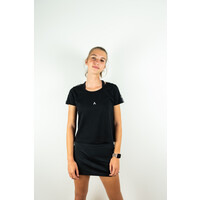 Advantage Crop T-shirt Ribbon Black