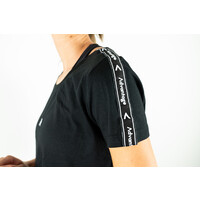 Advantage Crop T-shirt Ribbon Black