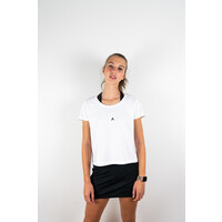 Advantage Crop T-shirt Ribbon White