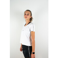 Advantage Crop T-shirt Ribbon White