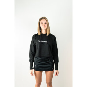 Cropped Hoodie Black