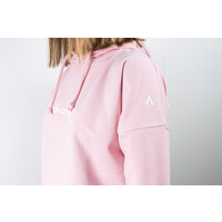 Advantage Cropped Hoodie Pink