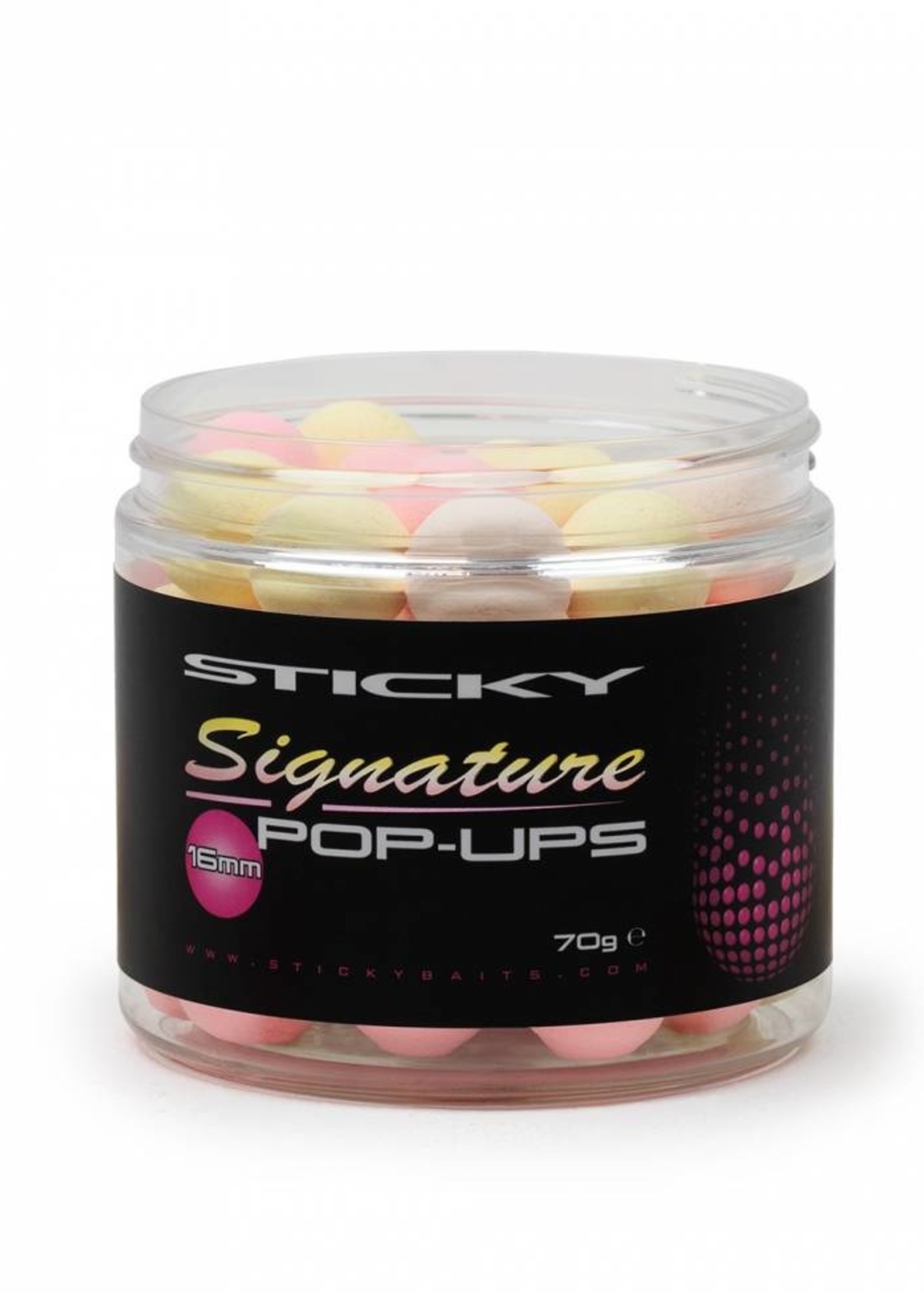 Sticky Baits Signature Pop-Ups 16mm 70g Pot