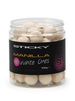 Sticky Baits Manilla White Ones 12mm 100g Pot