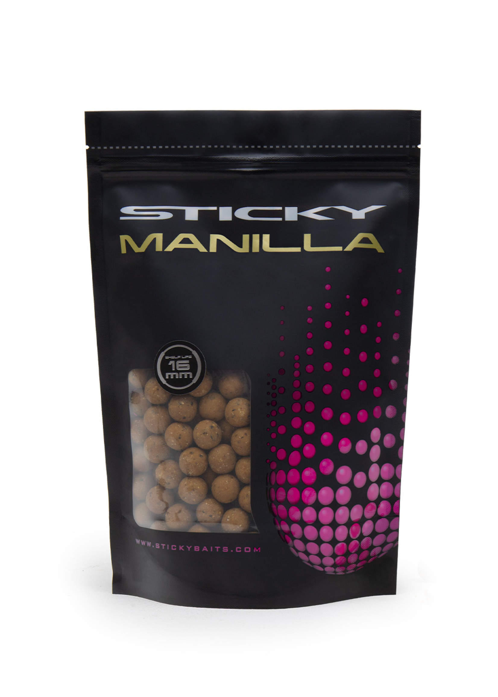 Sticky Baits Manilla Shelf Life 16mm 1kg Bag