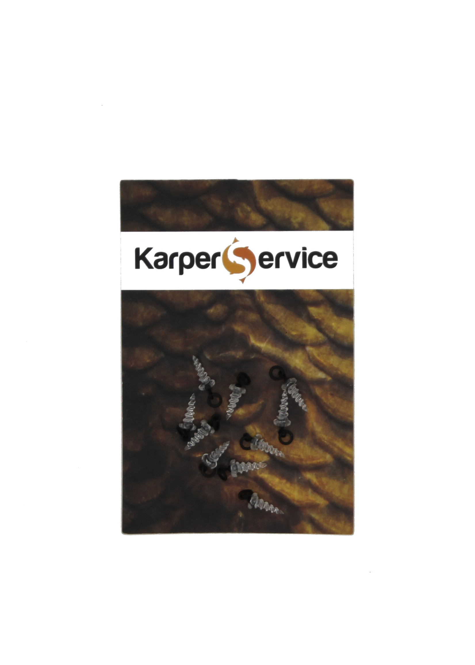 Karper Service Bait screw clear | 10pcs | Karper Service