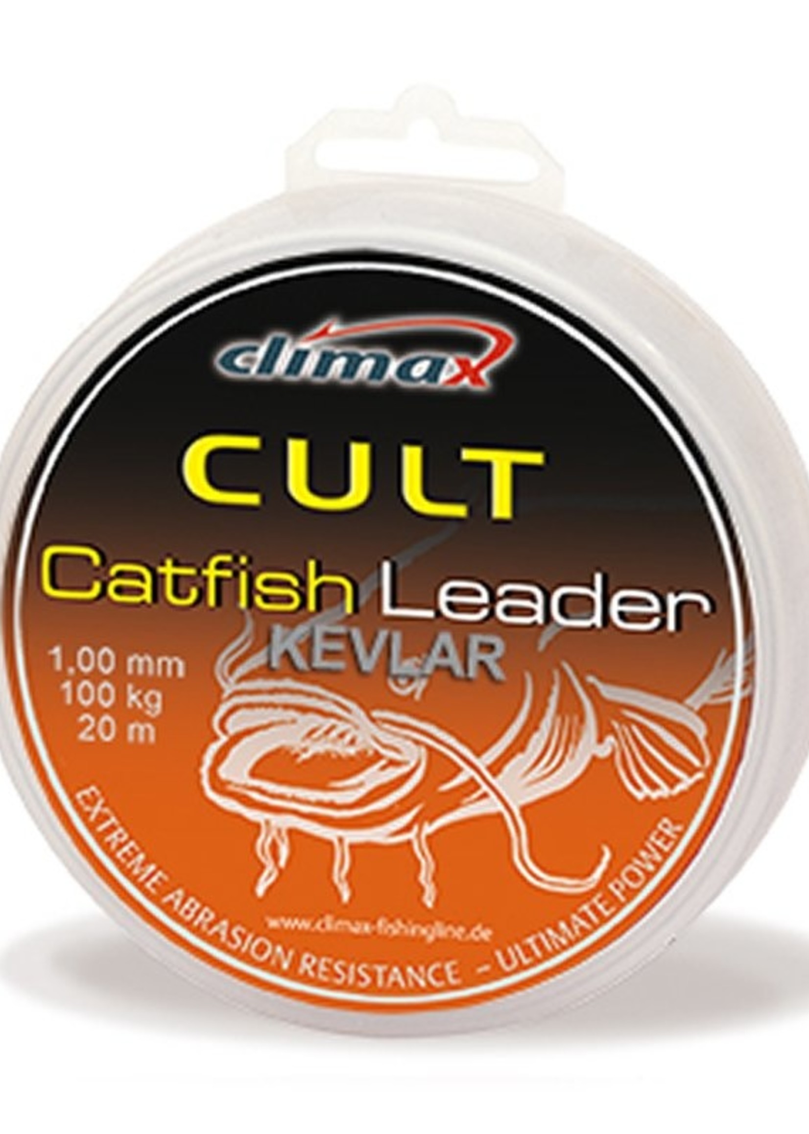 climax Kevlar | Cult | Meerval | leader | 20 M | 80 Kg | 0,8mm | Climax