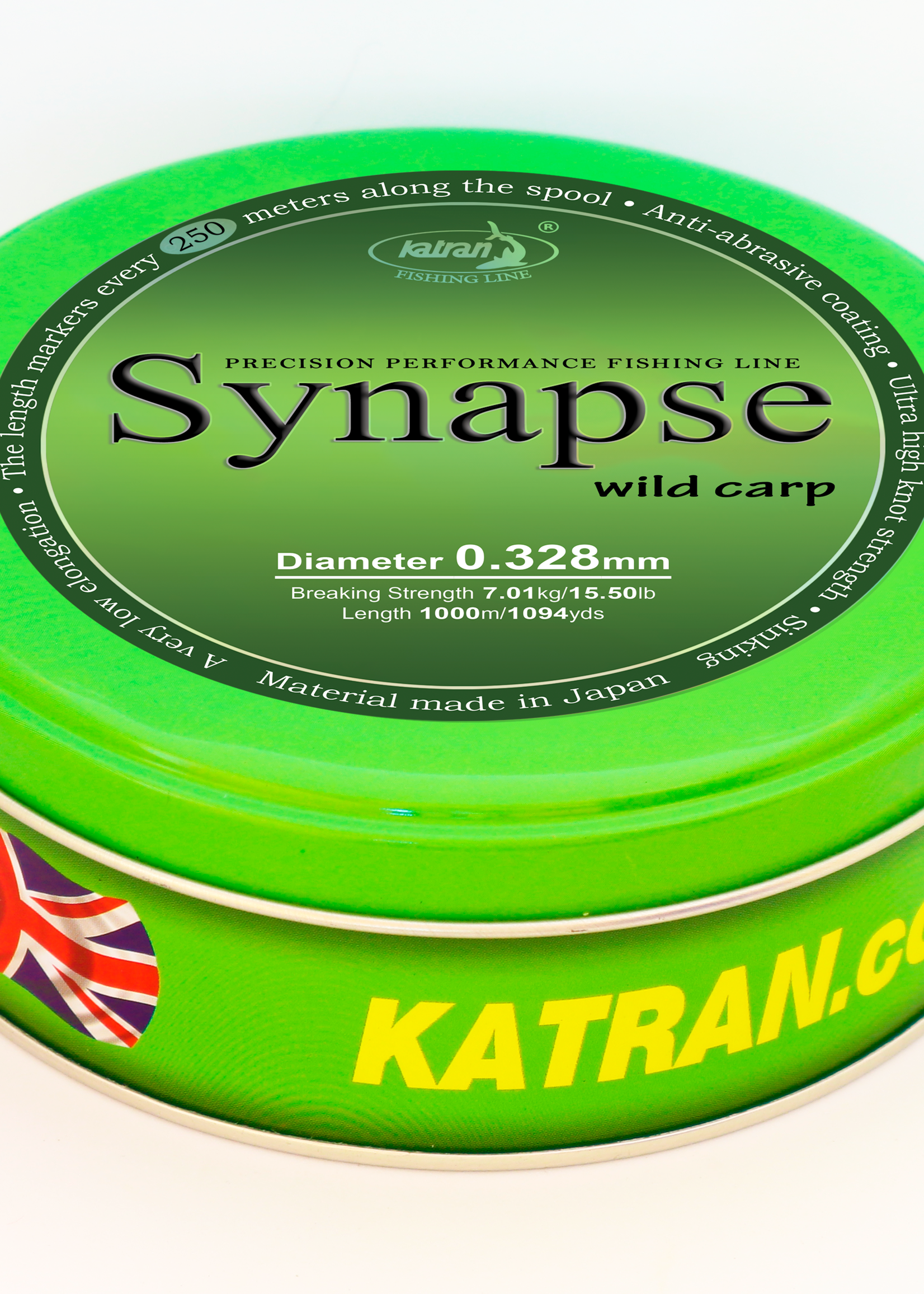 Katran Fishing Fishing Line SYNAPSE wild carp 0,328 mm | 7,01 kg | 1000m