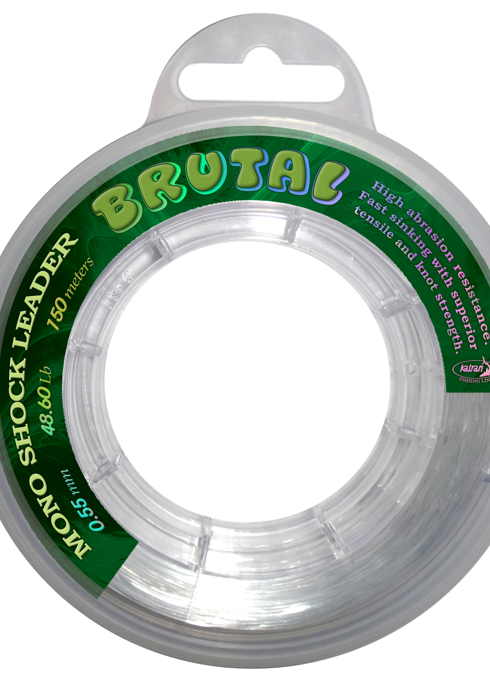 Katran Fishing Shock mono line BRUTAL 0,55 mm 48,60 Lb | 22,06 kg | 150 m