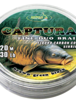 Katran Fishing Duo braided hook links CAPTURA 30Lb | 20 m