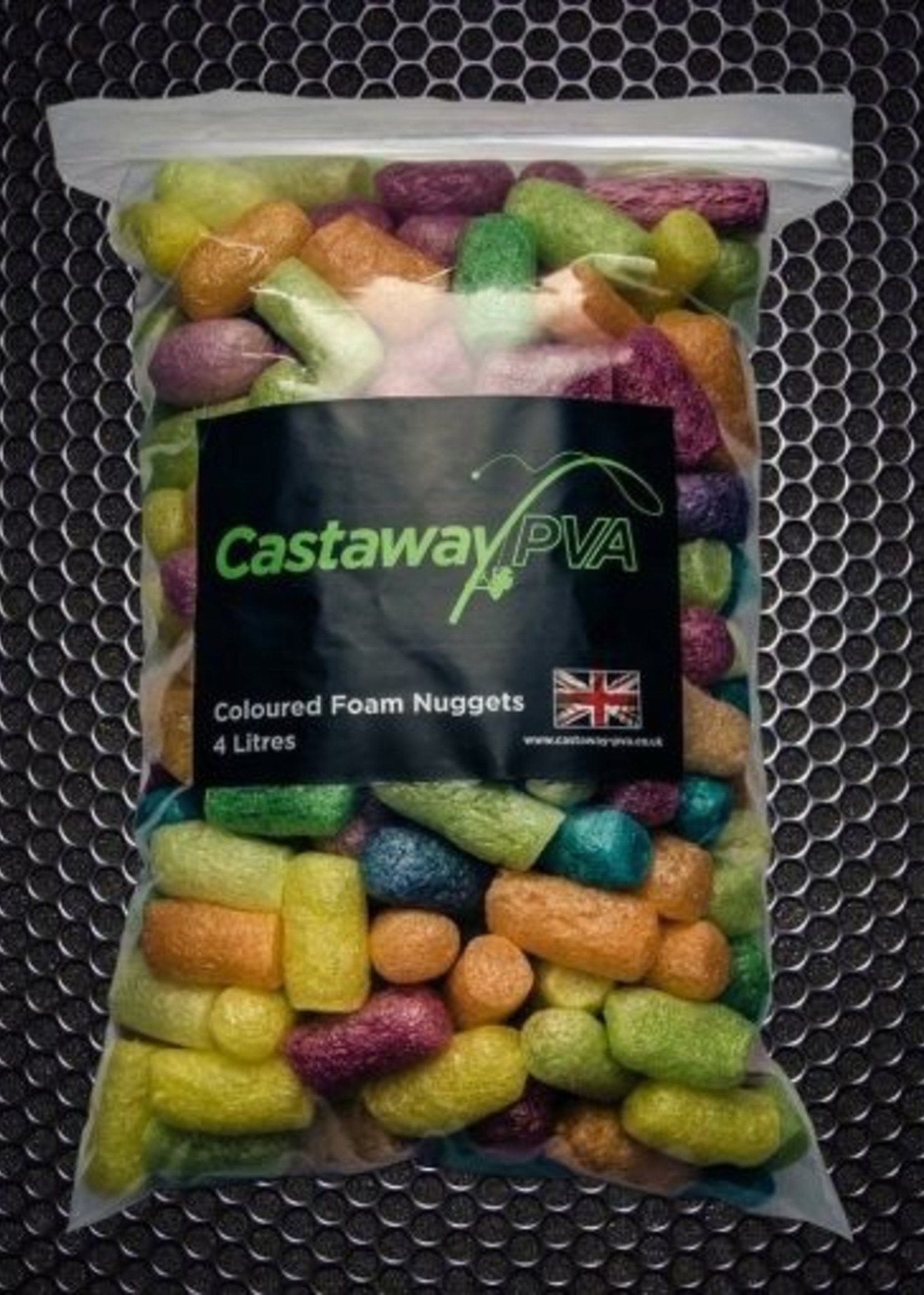 Castaway PVA Coloured Foam Nuggets | 4l | Castaway