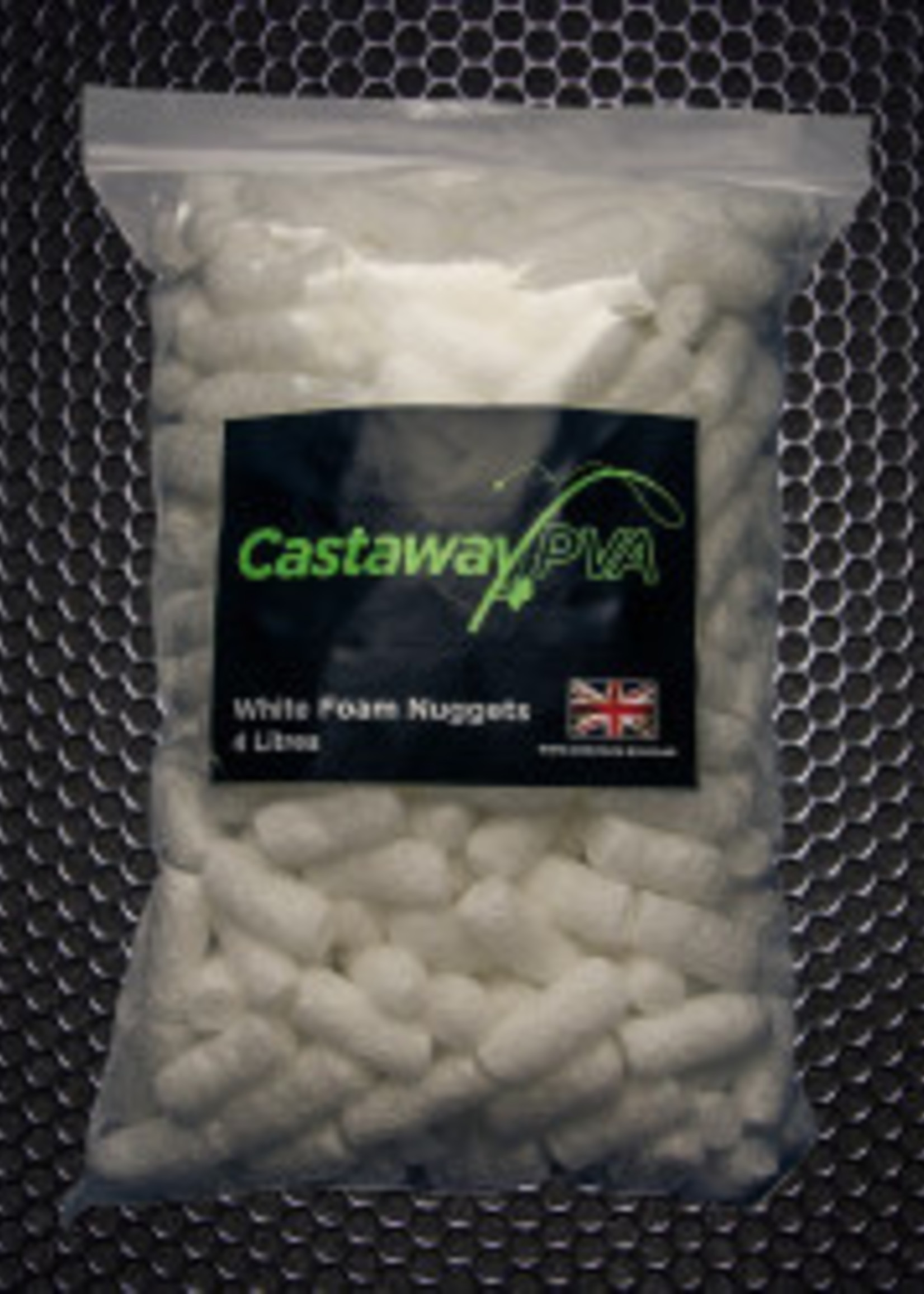 Castaway PVA White Foam Nuggets | 4l | Castaway