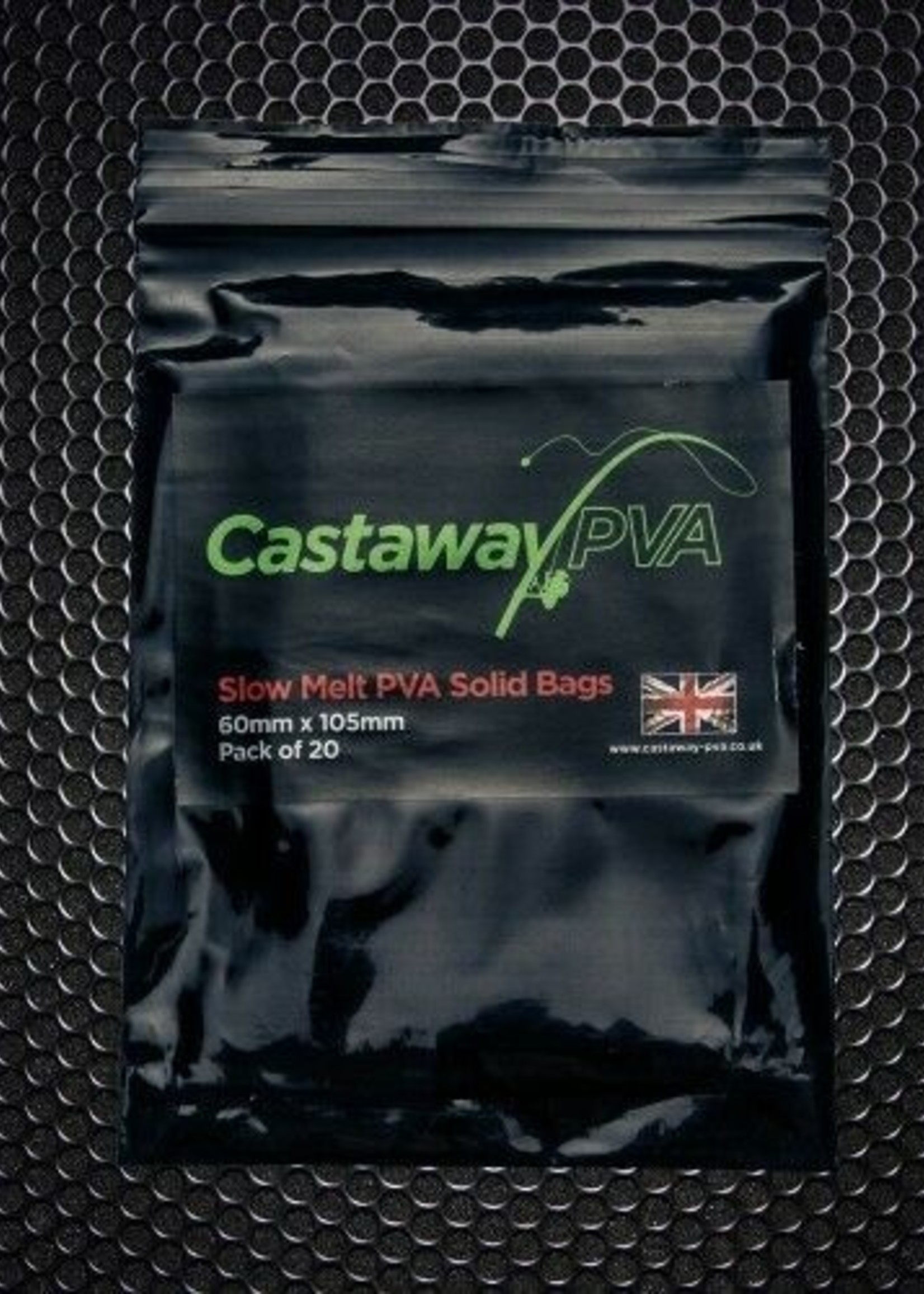 Castaway PVA 60mm x 105mm Solid Bags  | x25 | Castaway