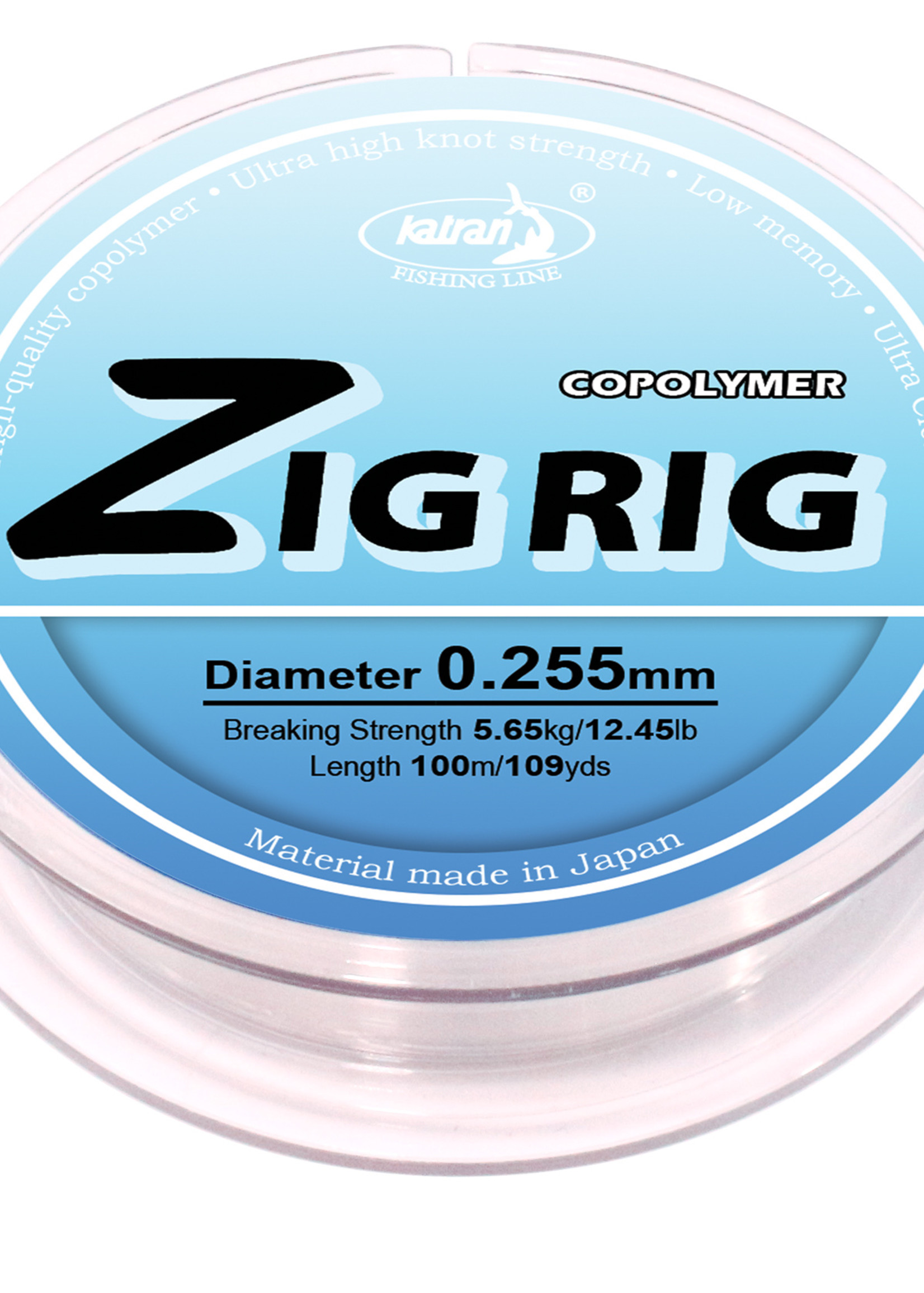 Katran Fishing Fishing Line ZIG RIG 0,309 mm | 7,25 kg | 100m