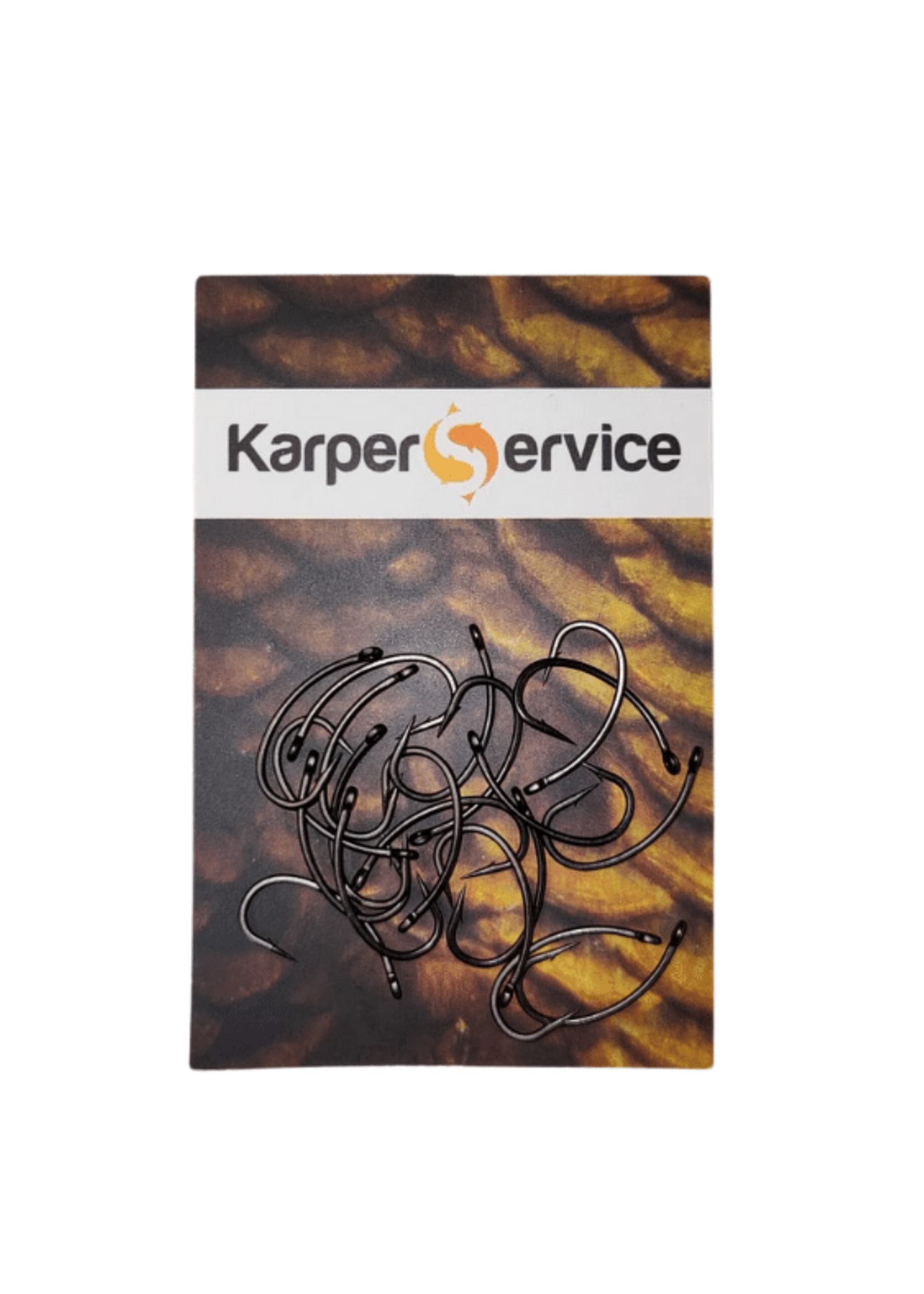 Karper Service Curve shank haak | maat 6 | 20pcs | Karper Service
