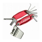 Lezyne Stainless 12 Minitool Red