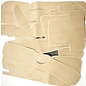 Carpet set beige 124 till 1982