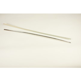 Chroomstrip armsteun X1/9 - 124 Spider - 128 Coupe