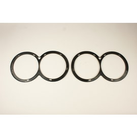 Cicognani Rubber dubbele sierring