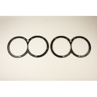Cicognani Rubber dubbele sierring