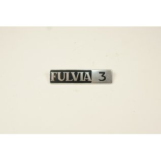 Embleem Fulvia 3  achter