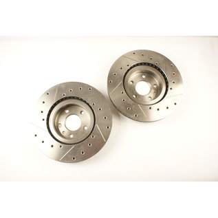 Set sport Brake disk front Delta Evo