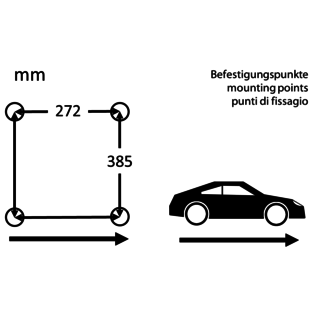 BF-Torino BF Siege LeMans skai-ribcord noir