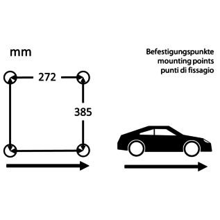 BF-Torino Nurburgring echtleder / Cord schwarz verstellbar