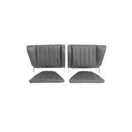 BF-Torino Backseat Porsche 911 leatherette black pepita