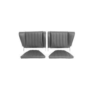 BF-Torino Backseat Porsche 911 leatherette black pepita