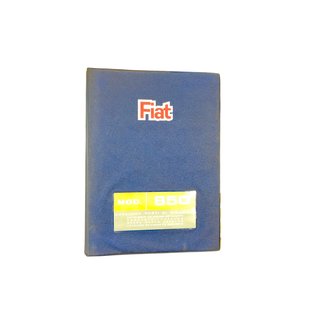 Fiat Used original parts catalog Fiat 850  603.10.055 5-1964